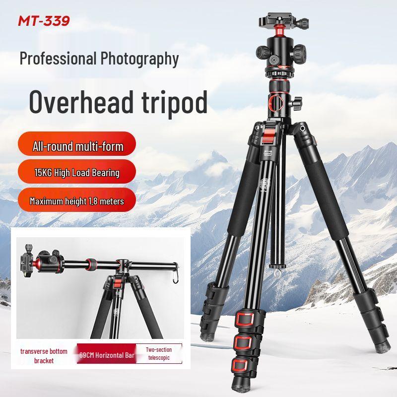 Lightweight Era Longyun MT-339 Portable Tripod Stand for Mirrorless DSLR Cameras and Phones