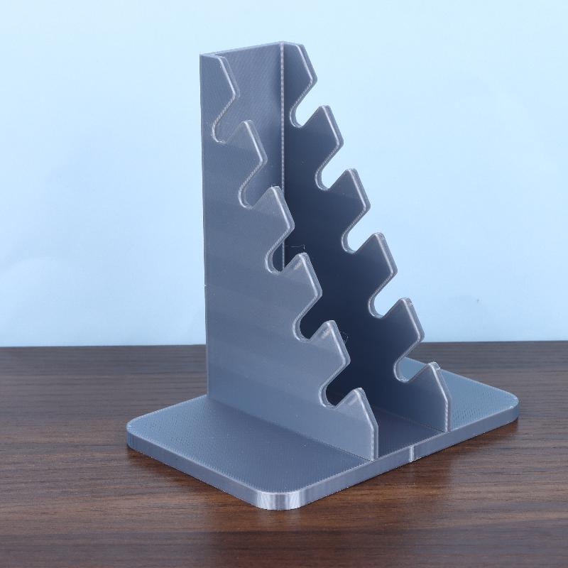 Finger Skateboard Storage Rack Finger Skateboard Organizer Finger Skateboard Tabletop Display Rack Holder Home Decoration серебряный