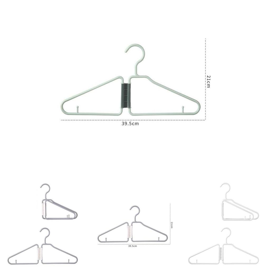 Portable Collapsible Clothes Hanger With Compact Size For Student Dorms And Travel