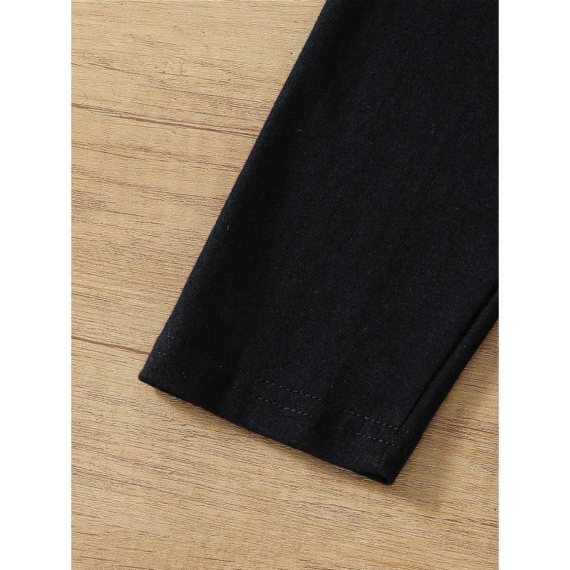 European sizes Girls  Long Sleeve T-Shirt Soft And Comfortable Everyday Top, Suitable for Home, Outdoor, And Sports Activities