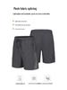 Men's Quick-Dry Breathable Three-Point Running Shorts for Summer Fitness