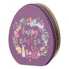 Iron Box Easter Candy Box Tinplated Eggshells Pattern Container for Party Organizing and Displaying