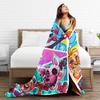 FNAF At Freddys Blanket Quality Soft  Throw Blanket Winter Girls Boys Outdoor Funny Bedspread