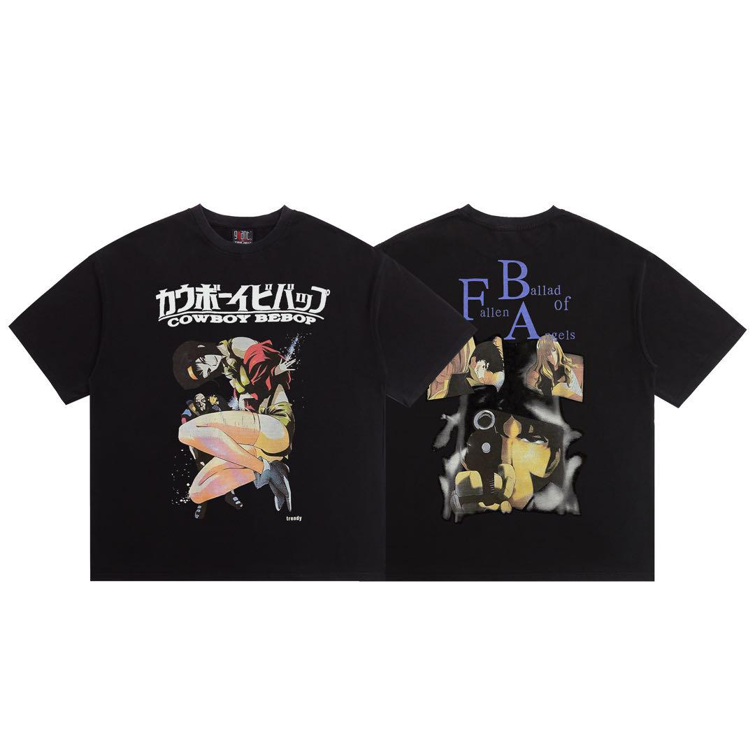 

[USED] Vintage anime print short sleeve T-shirt / Street style