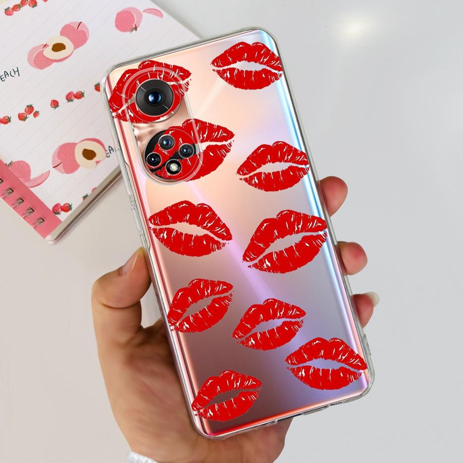 For Huawei Honor 50 Case NTH-AN00 New Fashion Painted Cover Soft Silicone Phone Case For Honor 50 Lite Honor50 Pro Fundas Bumper