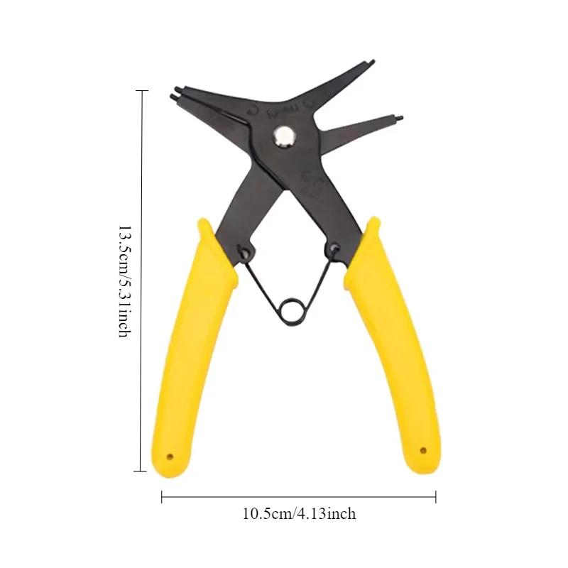 Circlip pliers internal and external circlip pliers retaining ring pliers inner card outer retaining ring pliers car repair tool