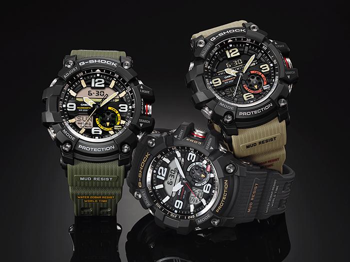 Casio Men's Stainless Steel 200M Water Resistant Digital Shock Resistant Quartz Watch GG-1000-1A