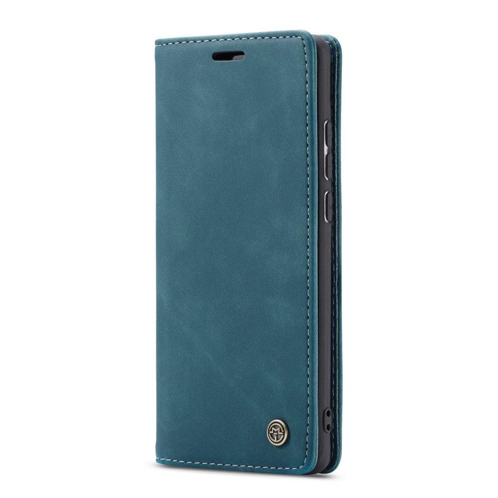CASEME for Samsung Galaxy A50/A50S/A30S, Leather Wallet Case, Blue
