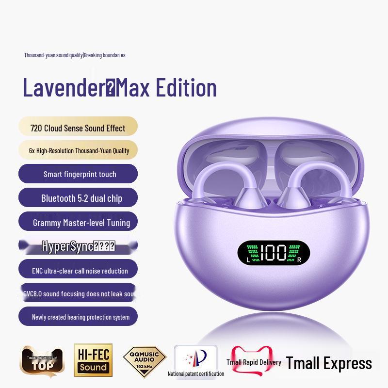 2025 Air Conduction Open-Ear Wireless Bluetooth Headphones for Running