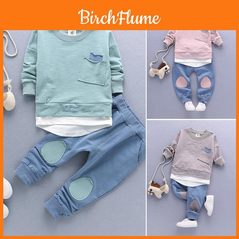 Premium Quality 2pc Baby Boy Girl Clothing Set Featuring Timeless Design And Comfort