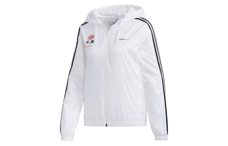 Adidas Neo Jackets Women s White Hooded Moderate Other GK5896 S