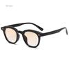 Óculos de Sol Vintage Redondos Feminino Designer Retro Rebite Óculos de Sol Moda Feminina Espelho Preto Armações Pequenas Oculos De Sol