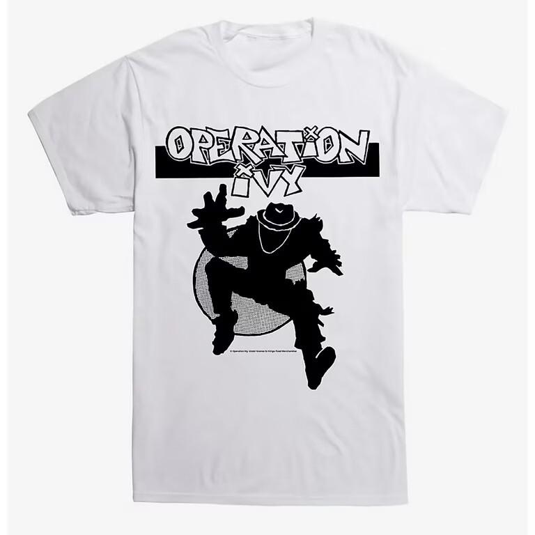 Vintage Operation Ivy Band Herren T-Shirt Weiß Unisex Alle Größen S-4XL AM428