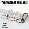 Metall Karabiner Clip Schlüsselanhänger Karabiner Form Schlüsselanhänger Schlüsselanhänger Ring Clip Halter Organizer für Zuhause Auto Schlüssel Schlüssel Finder Damen Herren