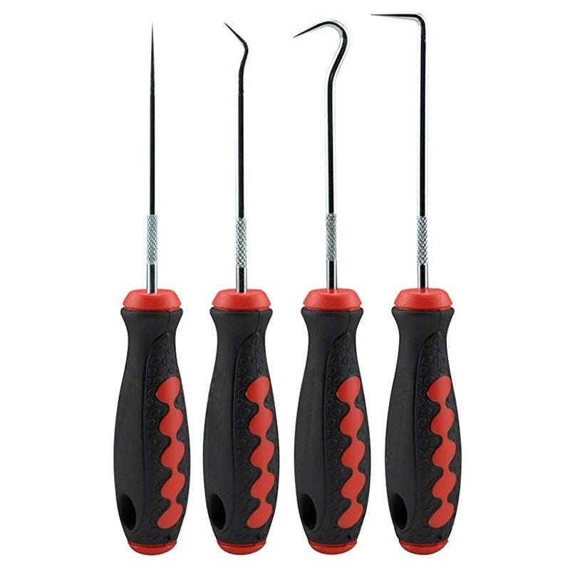 4Pcs/set Portable Pick and Car Hook Oil O Ring Seal Remover Auto Disassembly Accessories Pick Set Craft Hand Removal Tool