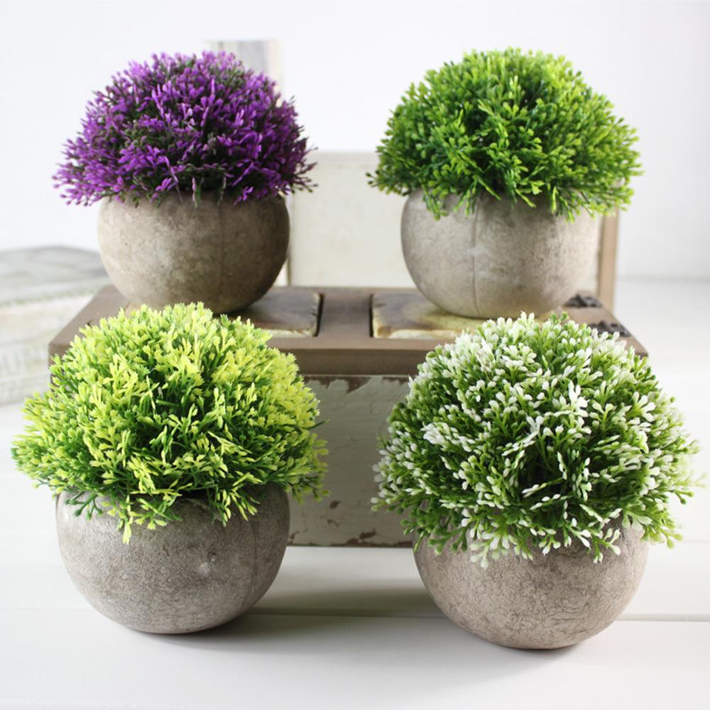 Simulate Potted Plant Cute Microlandschaft Home Office Hotel Decoration