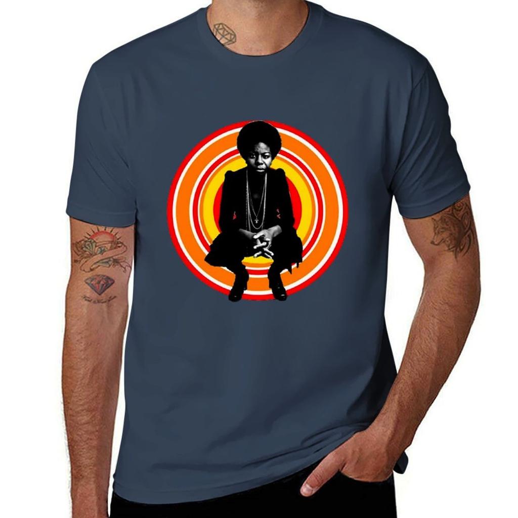 Retro Nina Simone T Shirt Nina Simone Shirt Top Selling T Shirt TShirt Outdoor Activity Sports TShirt