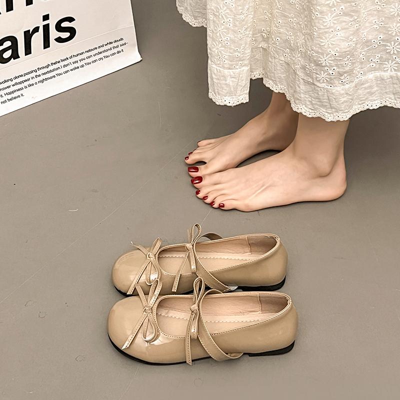 Bow Women Chunky Loafers Shoes Mid Heels Sandals Shoes 2025 Elegant Summer Pumps Shallow Sneakers New Zapatillas Mujer