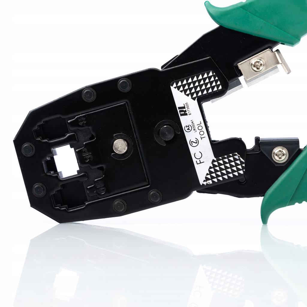 Rosfix Zestaw Narzędzi Sieciowych 9W1 – Tester Kabli LAN | Zaciskarka, Ściągacz Izolacji, Złącza RJ45 | Wygodne Etui