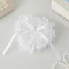 Romance Lace Wedding Rings Holder Heart Shape Fingerring Box For Bridal Party Formal Occasion Jewelry Gift Display