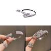 Snake Animal Jewelry Bracelet And Ring Combo In Silver For Trendy Daily Wear