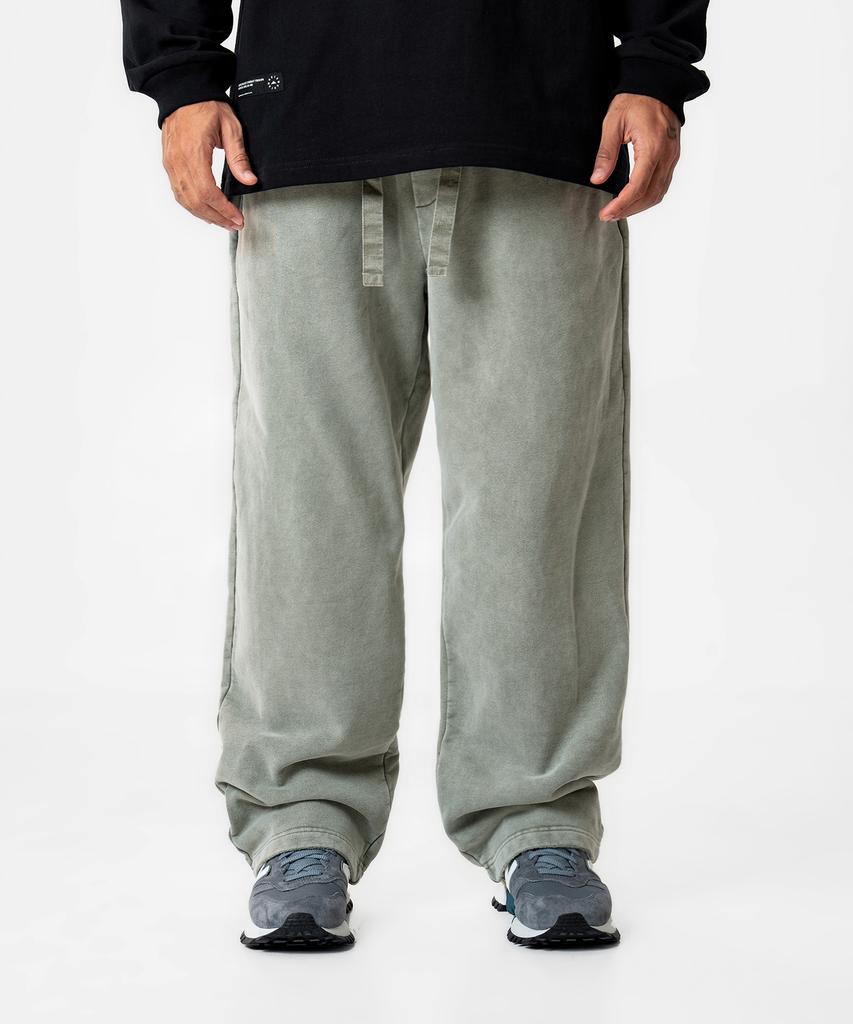 Mideueobdeiteu Washing Easy Pants_Grayish Green