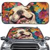 Personalized Pet Dog Animal Car Front Windshield Sun Visor Interior Sun Protection