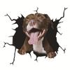 Animal Car Stickers Waterproof PVC Auto Scratch Occlude 3D Simulation Electrostatic Decal Car Window Home Decoration