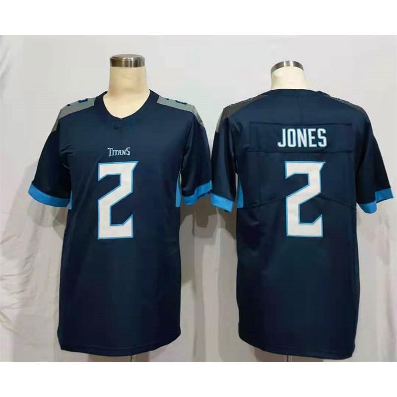 NFL Tennessee Titans Custom Embroidered Jersey Men Women Adult Sports Fan Apparel Lightweight Cotton Blend