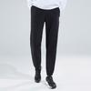 Anta Training Series Solid Color Mid Waist Cuffed Sports Pants Men Bottoms Black 152317318-1