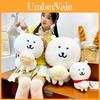 Joke Bear Cute Plush Pillow Soft Stuffed Cushion For Couch And Bed Use