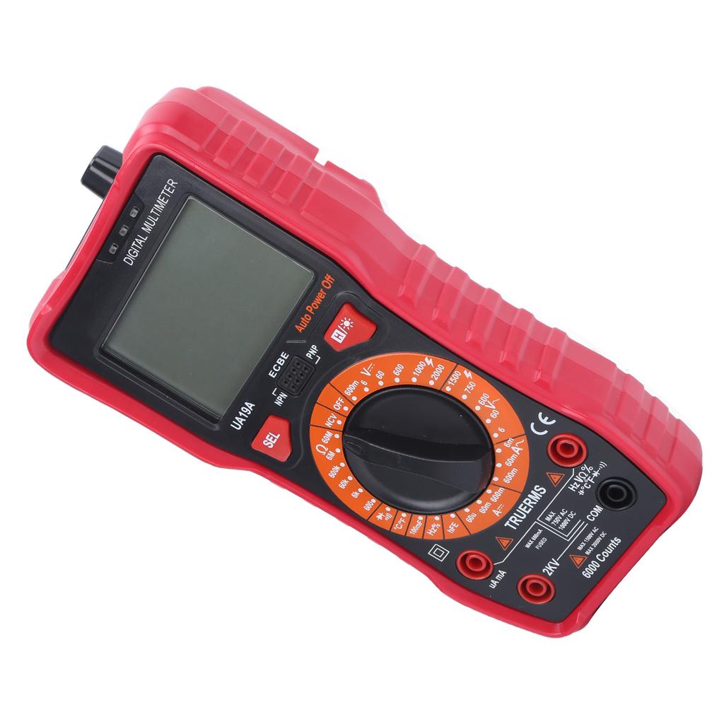 UA19A Digital Multimeter Handheld Current Voltage Resistance Capacitance Meter 20V 1000V