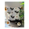 Bugi Home Collection Punch Embroidered Throw Pillow Cover