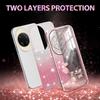 KADEM For Huawei Nova 14 Ultra 5G Case Flower TPU Flexible Gradient Phone Cover