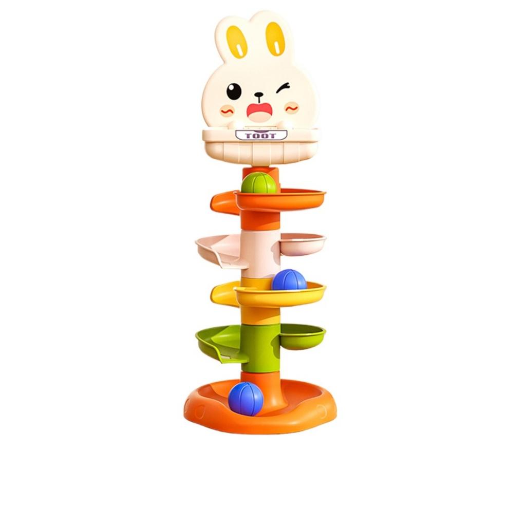 Brinquedos Montessori Brinquedo de Queda de Bola para Criança 1 2 3 Anos Brinquedo Torre de Empilhar Jogo de Desenvolvimento para Bebê Atividade Educacional Presente de Aniversário