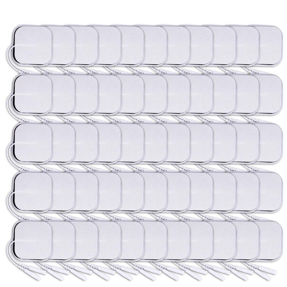 100/50/20/10pcs Muscle Stimulator Electrode Pads Non-woven Self Adhesive Gel Replacement Pads for Tens Digital Therapy Machine