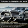 Sturdy Front Tow Attachment For 2500 Models Constructed From Long Lasting Aluminum With Detachable D Loop