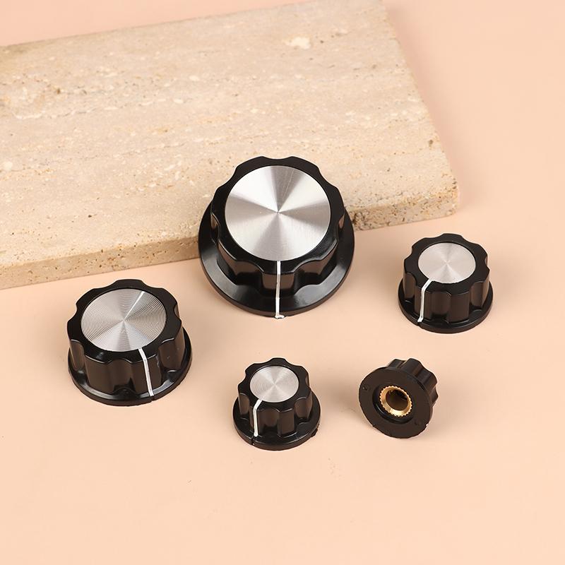 1Pc Potentiometer Knob Kit For Hole 6Mm Dia Mf-A01 Mf-A02 Mf-A03 Mf-A04 Mf-A05 Rotary Switch Electronic Knobs Caps