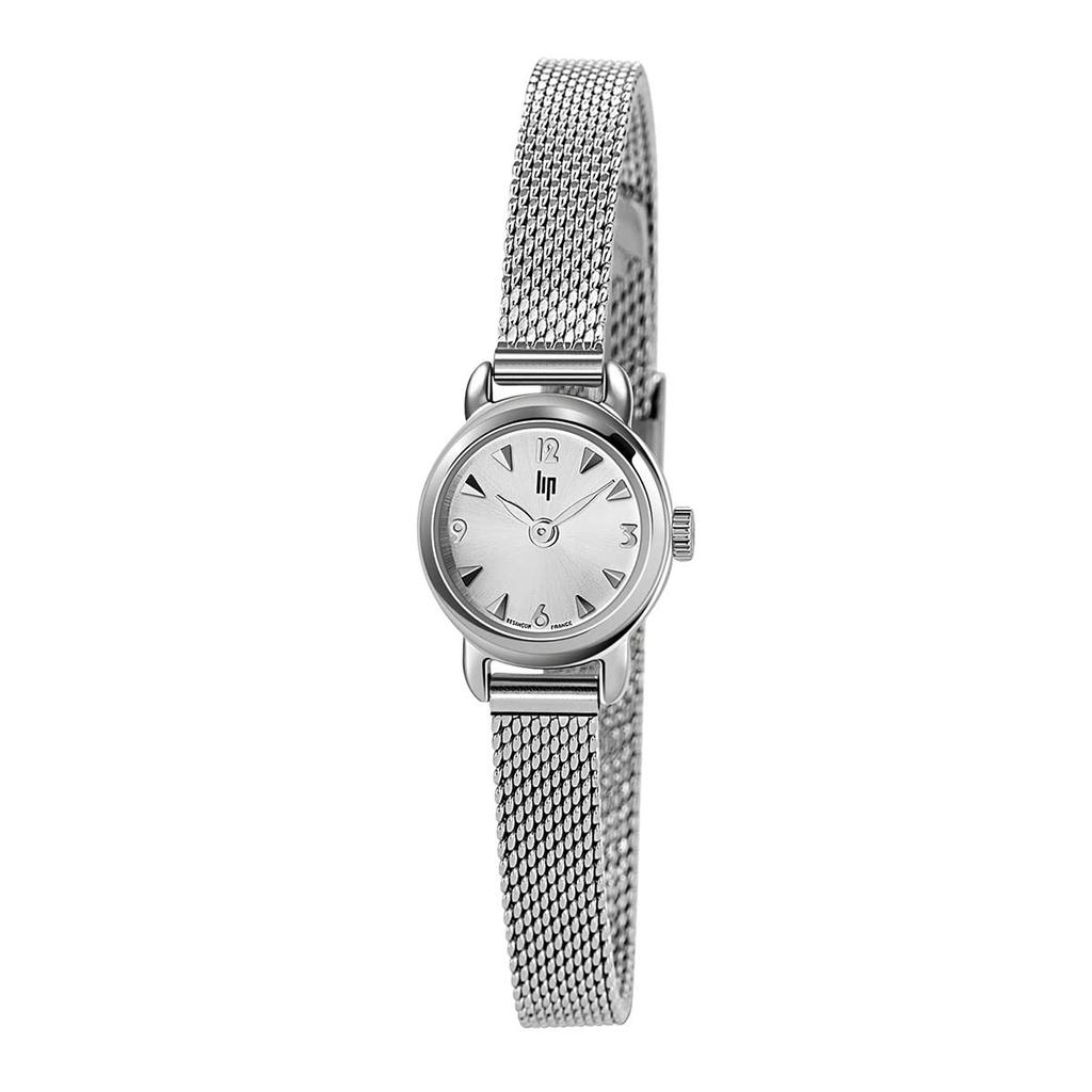 Authorized Dealer Lip Watch Watch lip671267 Silver Mesh [LIP] Women's [Henriette]