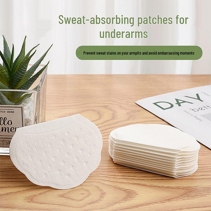 Ultra-Thin Invisible Anti-Sweat Armpit Pads for Women - Summer Sweat Absorbing & Odor Control