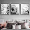 Dandelion Canvas Painting Quote Wall Picture Home Decor Landscape Plant Art Posters Life Forever Quote Art Prints HD2800