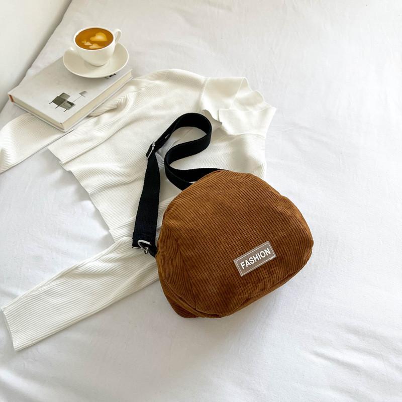 Stylish Casual Women's Crossbody Bag Small Round Bag Perfect For Autumn Fashion