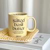 Cute Ceramic Mugs Coffee Cups 300ml Creative Letters Mug Home Kitchen Decoratio Milk Yogurt Breakfast Tea Water Cup Office Gift