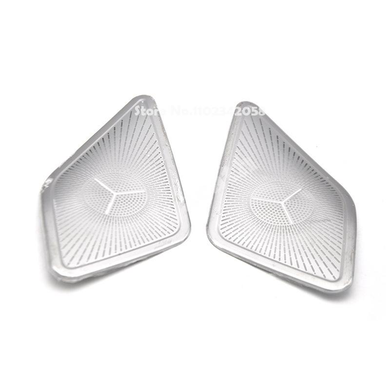 For GWM Haval H9 2017- Interior steel Car A-pillar Rear Row High Pitch Stereo 4 Door loundSpeaker speaker horn Cover Sticker
