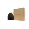 Coach Mochila de Cuero con Cierre de Cremallera y Monograma Double C, Pista 27, Grande para Mujer, Color Nogal Negro, CZ176-IMXAQ