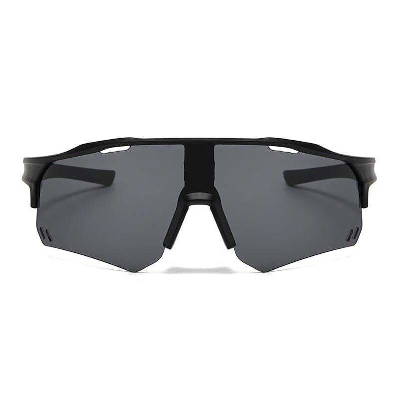 Unisex Outdoor Sports Cycling Sunglasses - Windproof, Iridescent, UV Protection, Fashionable European/American Style