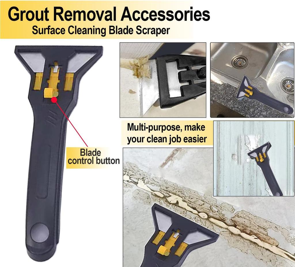 Home Decoration High Quality DIY Industrial Multifunction Glue Removal Caulking Tile Gap Cleaning Tools Sustainable OEM ODM