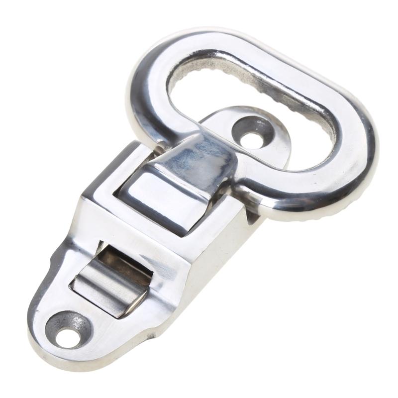 304 Stainless Steel Folding Marine Boats Mast/Transom/ Ladder Steps Safe Pedal