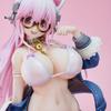Super Sonico White kočka malovaná hotová figurka ver. PVC&ABS bez vodního kamene