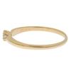 4℃ Ring K18 Yellow Gold/diamond #6.0(US Size) 1.6g Women Used